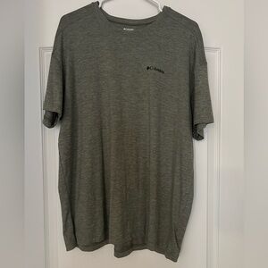 Columbia Men's Olive Green Short Sleeve Tee